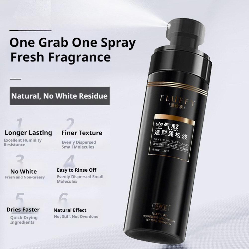 Root Stimulator Liquid - Haarvolumenspray 110ml, Wurzel-Lifting, langanhaltender 72H-Halt, luftiges,